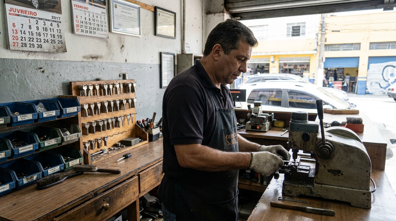Confecção de Chave Automotiva perto de mim em Aparecida de Goiânia‑GO