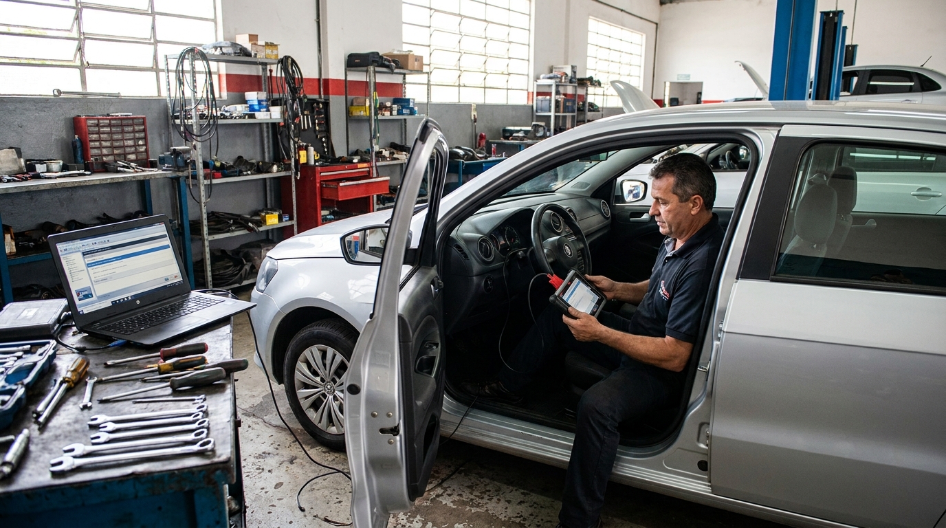 Reset de Airbag 24 horas em Aparecida de Goiânia‑GO
